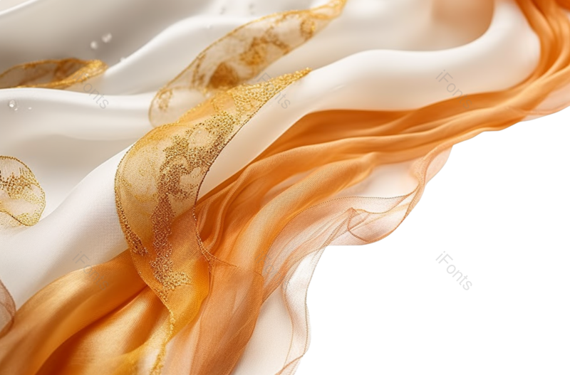 元素图片,传统文化元素,缎带PNG,蕾丝免抠素材